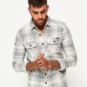 Superdry men's Milled Flannel shirt